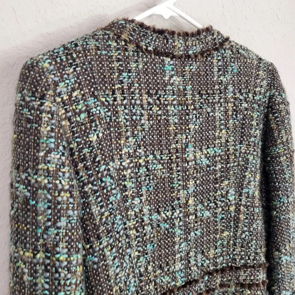 Eccoci tweed blazer